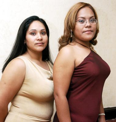 Julia Sánchez Ramos y Luisa  González Ramírez, capatadas recientemente.