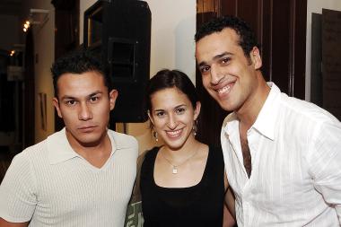 Luis Gerardo Zapata, Areli González y José Alfredo Sánchez.