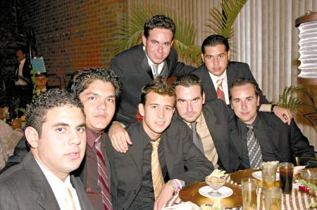 Andrés Vera, Adam Rivera, David Muñiz, Rodolfo Zertuche, Mario Martínez, Gerardo Palacios y Fabián Ogazón.