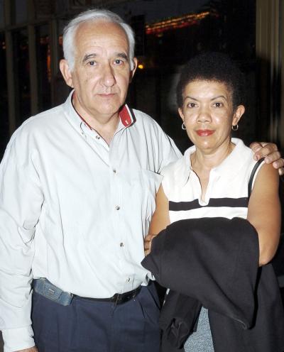 Fernando Nogueira y María Esther González.