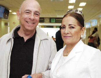 Francisco y María Eugenia  Sánchez llegaron procedentes del DF.