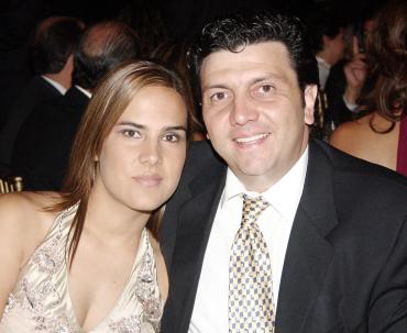 Mónica Villalobos y Ernesto Tahmé.