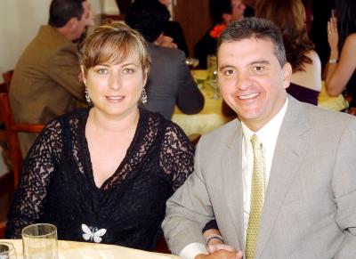 Bárbara de Garza y Gustavo Garza