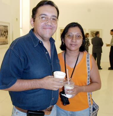 Jaime Sifuentes y Nadia Contreras.