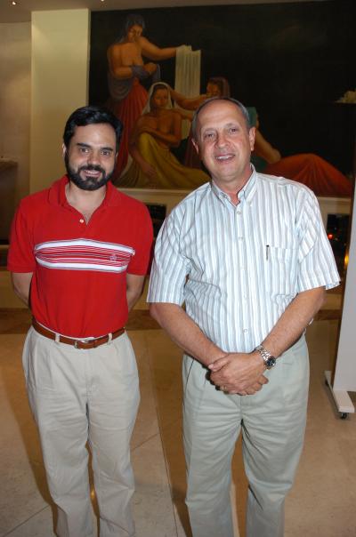 Antonio Méndez Vigatá y Javier Garza