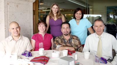 Astrid Martínez, Nora Rubio, Lora Head, Jesús Cuéllar y Malhlouf Ouyed.