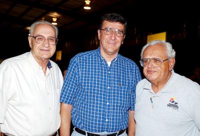 Francisco Goytia, S.J., José María Beltrán del Río y Ricardo Haces Gil.