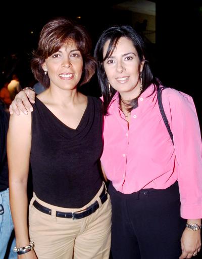 Silvia Espinoza de Ávalos e Irene Ochoa de Lugo.