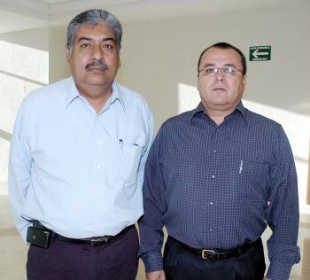 Juan Manuel Candelas y José Antonio Flores viajaron al DF.