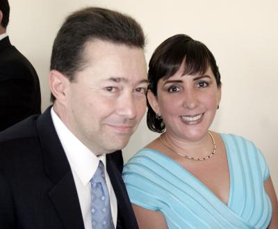 Javier Quintanilla y Ana Isabel de Quintanilla.