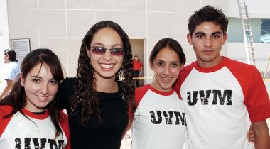 Marimar, Rocío, Vanessa y Renato.