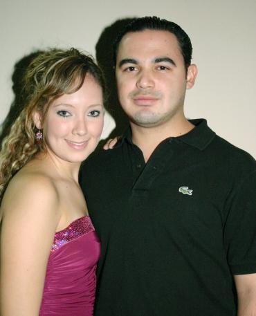 Jaquie Montes y Jesús Villarreal.