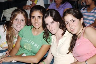 Isabel M. Marcela Rodríguez, Mariana Flores e Isabel Negrete.