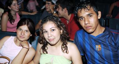 Jesús Adrián  Sáenz, Mirna Moreno y Selene Alicia Mujica.