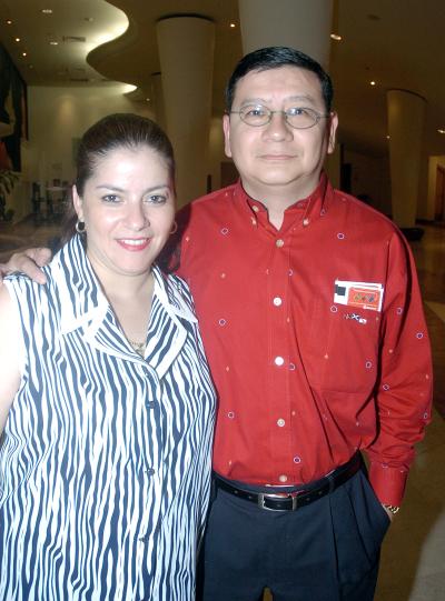 Dora Alicia de Rivera y Juan Manuel Rivera.