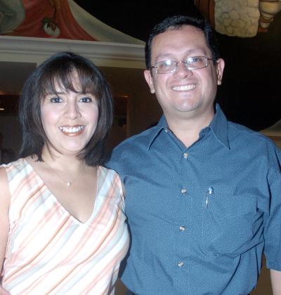 María Elena Medina y Pedro Limón.