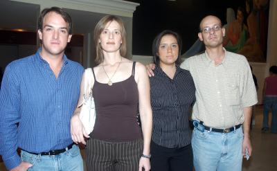 Samuel Ibargüengoitia, Saida Peña, Laura Ceballos, Michel Peña.