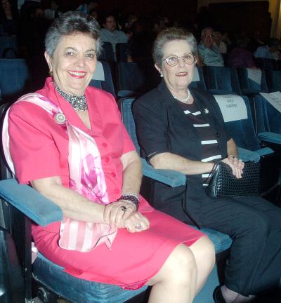 Beatriz Bredeé de García y María Rosa Bredeé de Bremer.