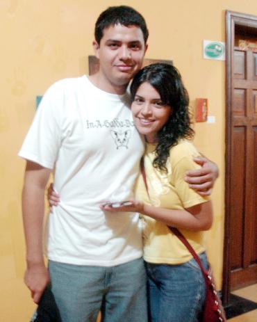 Blanca Jáuregui y Rodrigo Díaz.