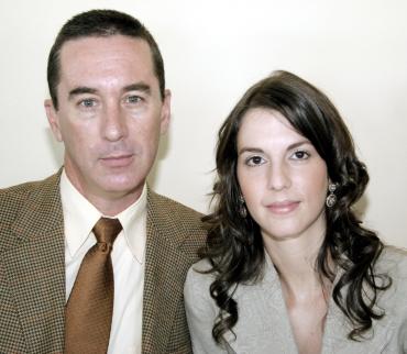 Eduardo Allegre y Vanessa Treviño.