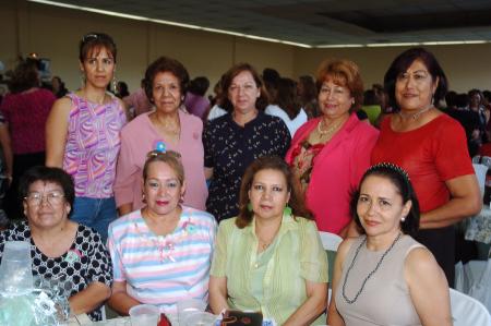 Rosario Ávila, Hortensia de Dávila, Olga de Martínez, Conchis de Betancourt, Rosa E. Valdez, Martha de Moreno, Tere de Salzar, paty de García y Berna de Avelar.