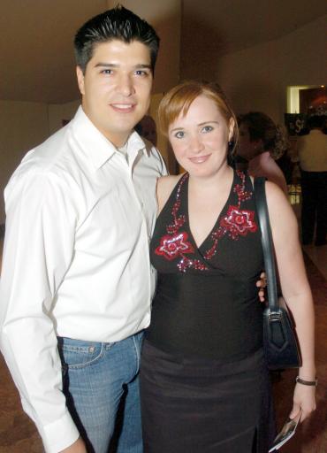 Brenda Noyola y David González.