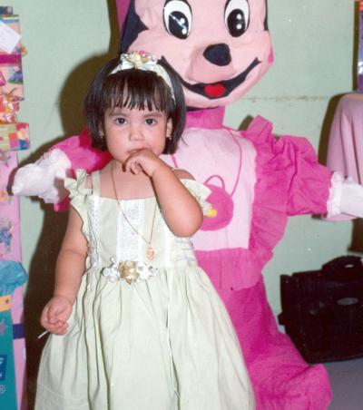 Gabriela Venegas Chávez celebró sus dos años de vida con una divertida fiesta.