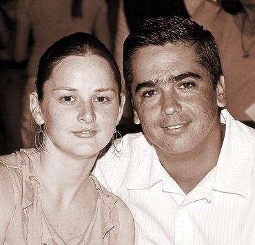 Maite Cobián y Francisco Obeso.