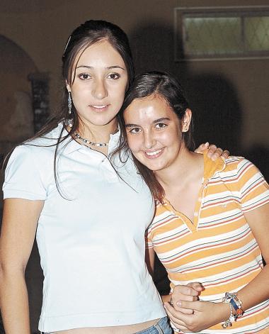 Bárbara Borrego y Andrea Escalante.