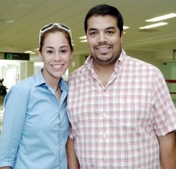 11 de octubre 2005
Aarón Ponce y Vanessa Basurto arribaron desde Los Cabos, Baja California Sur.