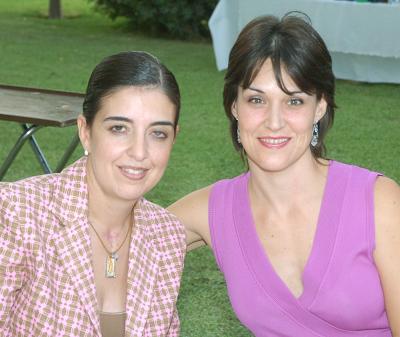 Cecilia y Cristina Fernández.