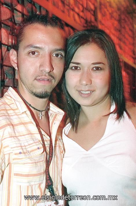 Gustavo Borroel y Rocío Guzmán