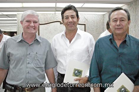 Jorge Pámanes, Gabriel Aguilar y Alberto Rodríguez