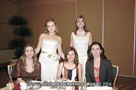 Arleth Leal Metlich, Lizeth Leal, Katia Ruíz, Nanacy Reveles y Angélica Millán