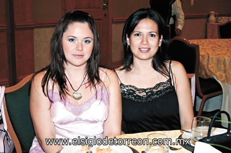 Brenda Vara y Sandra de Samaniego