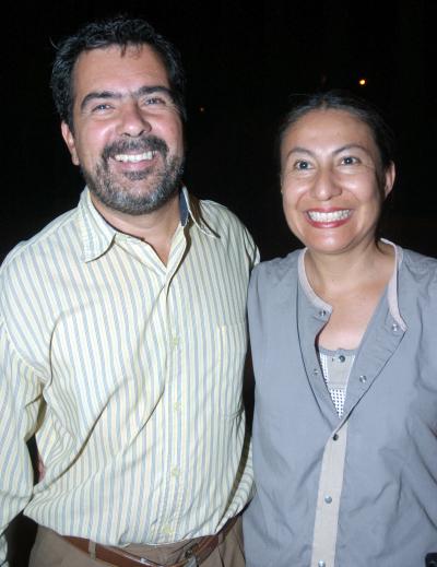 Carmen Álvarez y Antonio Guggeri.