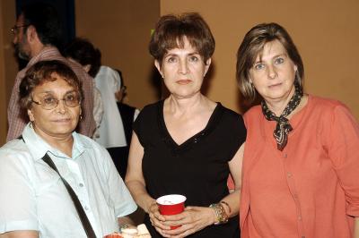 Olga Espino, Norma Franch y Margarita Lascuráin.