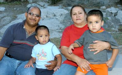 Juan Miguel Carmona, Blanca Estela Barretero, Carlos Muñoz y Daniel Puente.