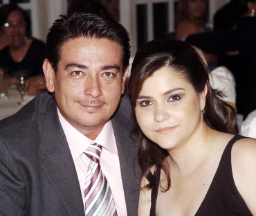 Enrique Salas y Diana de Salas.