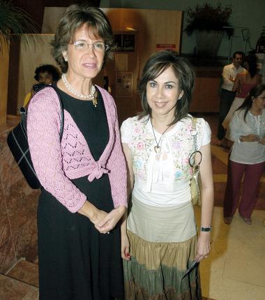 Ethel Moreno y Carmen Madero.