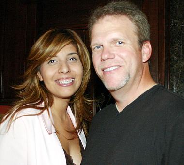 Jackeline Aguilar y Rick Campbell.