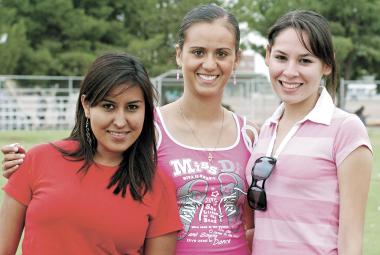 Lilia Sandoval, Mónica Hernández y Pamela Navarro.