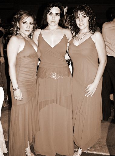 Eloísa Necochea, Cecilia Murga y Gaby Mijares.