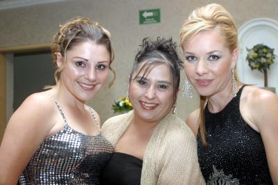 Roxana Paredes, Claudia Delgadillo y Sofía Alanís.