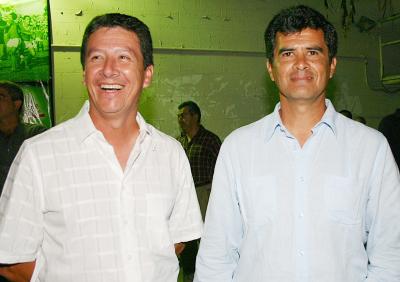 Jaime León y Guillermo Hernández.