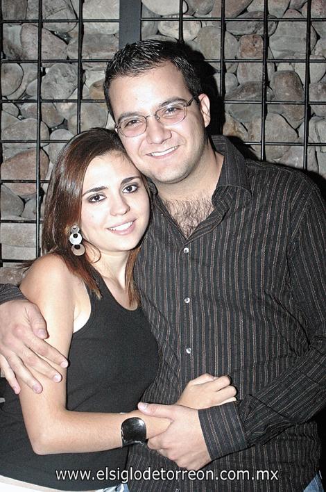 Pamela Wolf y Carlos George Villalobos