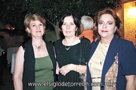 Dorita Romero, Martha Piña y Chacha Chufani