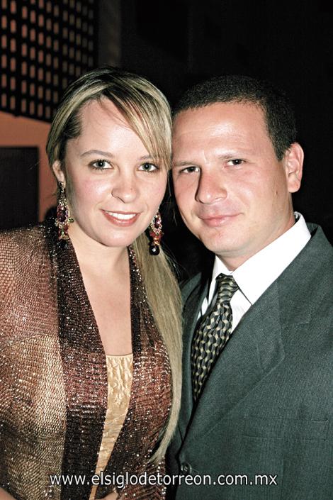 Alejandra Reed y Sergio Aguiñaga Garza