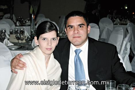 Sofía Calvert y Héctor Rivera