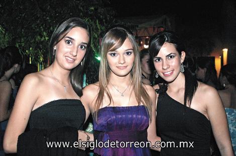 Valeria Rivera, Anilú Reed y Magaly Berumen